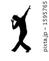 ダンス　シルエット 1595765