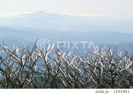 月山遠景と海老の尻尾 1595861