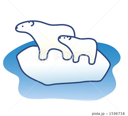 シロクマの親子 1596738