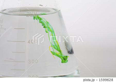 三角フラスコの実験医療イメージ 1599628