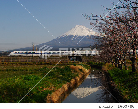 新幹線と富士山 新幹線と富士山 1600786