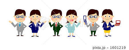 オフィスワーク（全身）2 1601219