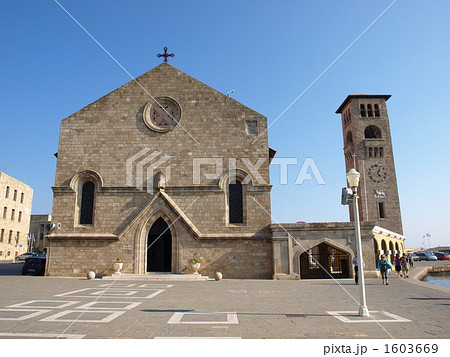世界遺産「ロードス島の中世都市」の「エヴァンゲリモス教会」(ギリシャ) 世界遺産「ロードス島の中世都市」の「エヴァンゲリモス教会」(ギリシャ) 1603669