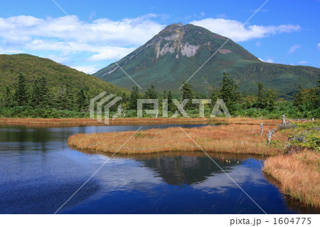 三の沼と羅臼岳 三の沼と羅臼岳 1604775
