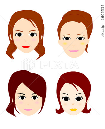 我社のマドンナのイラスト素材