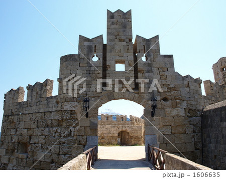 世界遺産「ロードス島の中世都市」の「セントニコラス要塞」（ギリシャ） 1606635