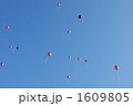 空に舞う風船 空に舞う風船 1609805