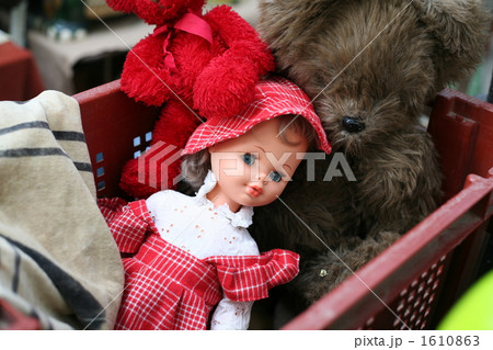 フランス、アンティックの人形 1610863