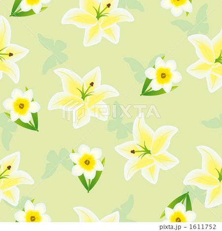 花柄バックグラウンド 1611752