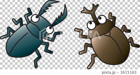 鍬形虫と甲虫 1615163