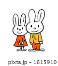うさぎカップル 1615910