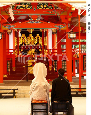 結婚式 生田神社にて 結婚式 生田神社にて 1619516