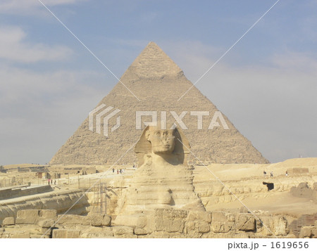 ピラミッドとスフィンクス ピラミッドとスフィンクス 1619656