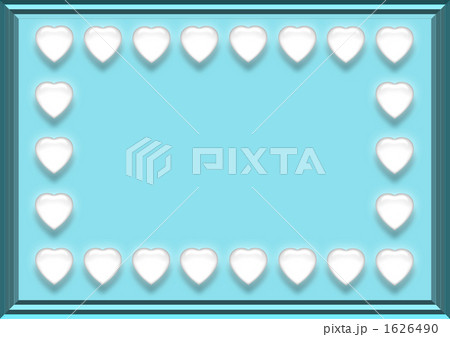 ハート　フレーム 1626490