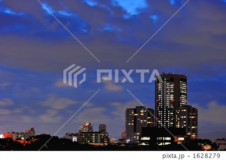 ビジネス街の夜景 ビジネス街の夜景 1628279