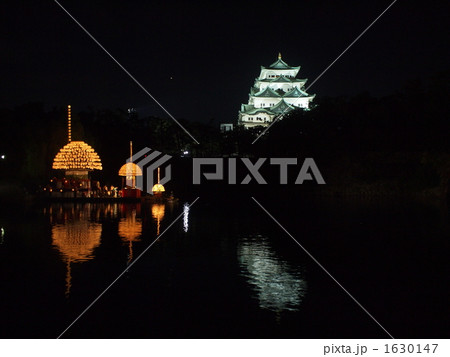 宵の名古屋城 宵の名古屋城 1630147