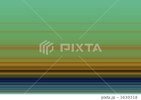 グラデーション横ラインテクスチャ -濃グリーン系（緑） 1630318