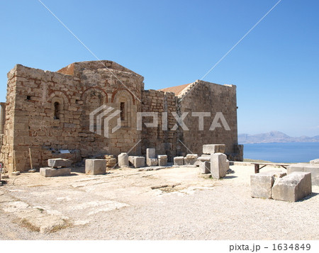 「ロドス島」の「リンドスのアクロポリス」（ギリシャ） 1634849