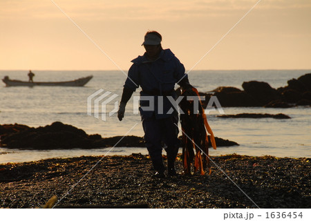 北海道の昆布漁 北海道の昆布漁 1636454