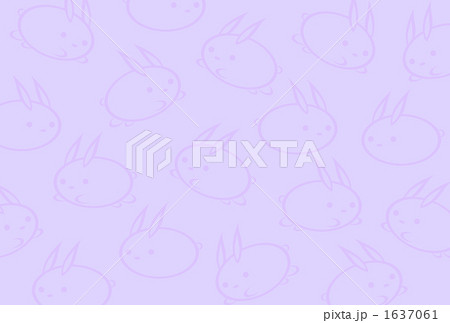 うさぎ背景４のイラスト素材