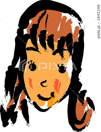 毛筆おねえさん 1642106