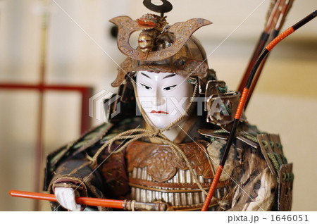 江戸時代から伝わる義経人形 江戸時代から伝わる義経人形 1646051