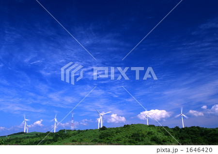 青空と風車 青空と風車 1646420