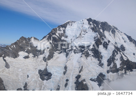 マウントクック　セスナ機遊覧にて 1647734