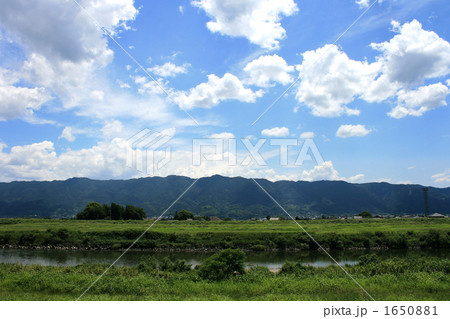 夏の耳納山地 x 1650881