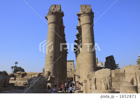 ルクソール神殿：列柱廊 1652871