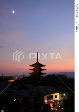 八坂の塔・夕景 1653585