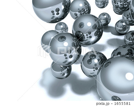 鉄球 パチンコ玉 ボールのイラスト素材