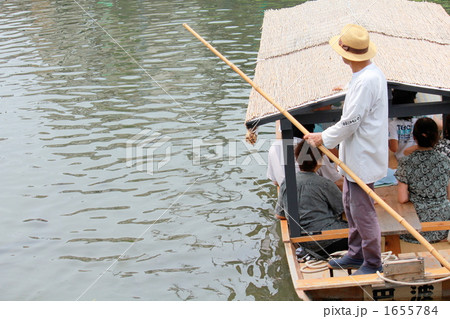 栃木市巴波川の遊覧船 1655784