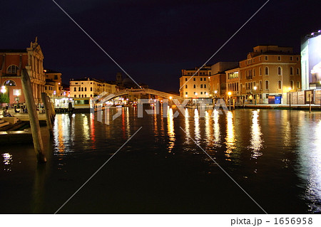 夜のスカルツィ橋 夜のスカルツィ橋 1656958