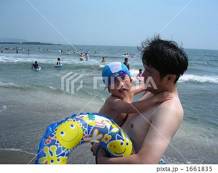 海を怖がる子供 海を怖がる子供 1661835