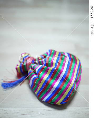 韓国 セットン の巾着の写真素材