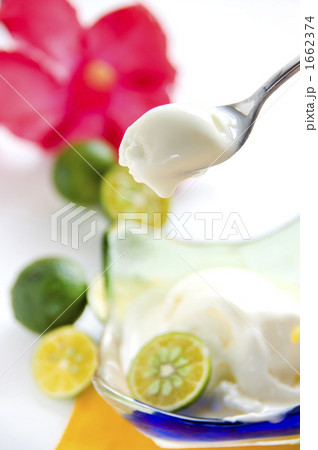 シークヮーサーのシャーベット 1662374