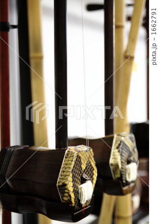 中国の弦楽器　二胡 1662791