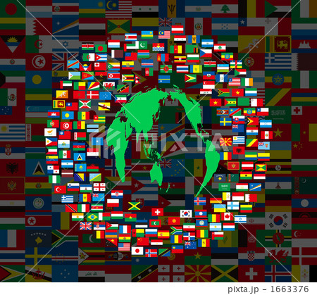 世界の旗 1663376