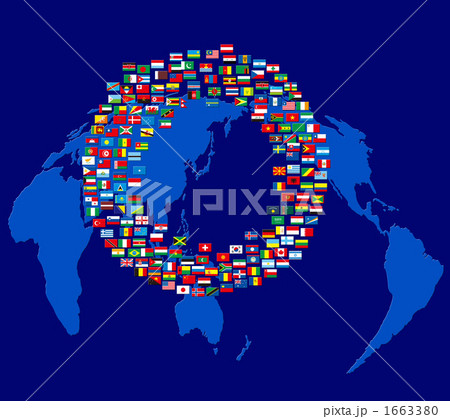 世界の旗 1663380