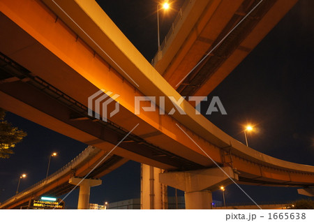 三郷ジャンクション　夜景 1665638