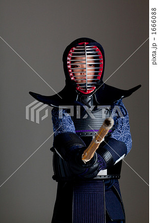 剣道着の男の子3の写真素材