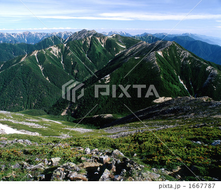 北アルプス・大天井岳と東天井岳 1667787