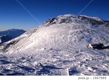 冬の中央アルプス・木曽駒ケ岳 冬の中央アルプス・木曽駒ケ岳 1667989