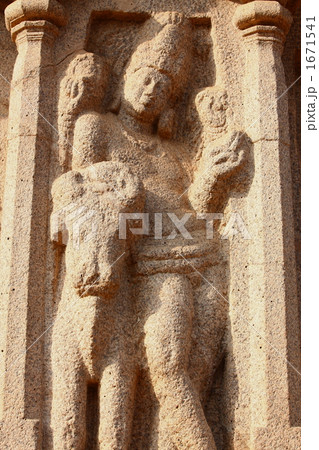 5つのラタの壁面彫刻 5つのラタの壁面彫刻 1671541