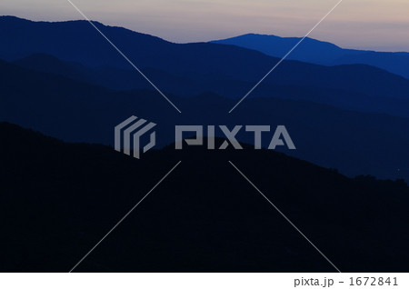 稜線のグラデーション 1672841