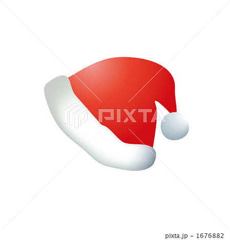 サンタクロースの帽子のイラスト素材 1676882 Pixta