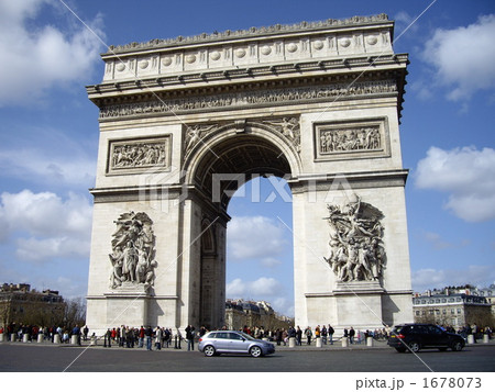 パリ　凱旋門 1678073