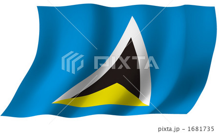 セントルシアの国旗 セントルシアの国旗 1681735