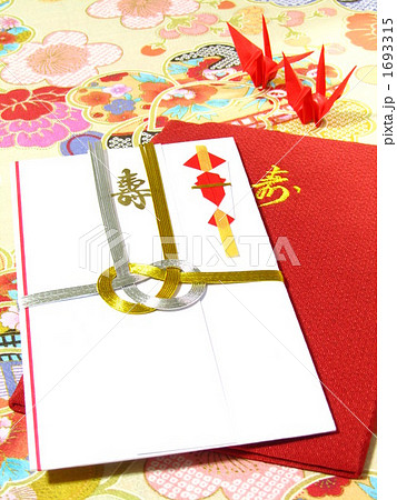 寿・御祝儀袋【結婚・お祝いイメージ】（縦） 1693315